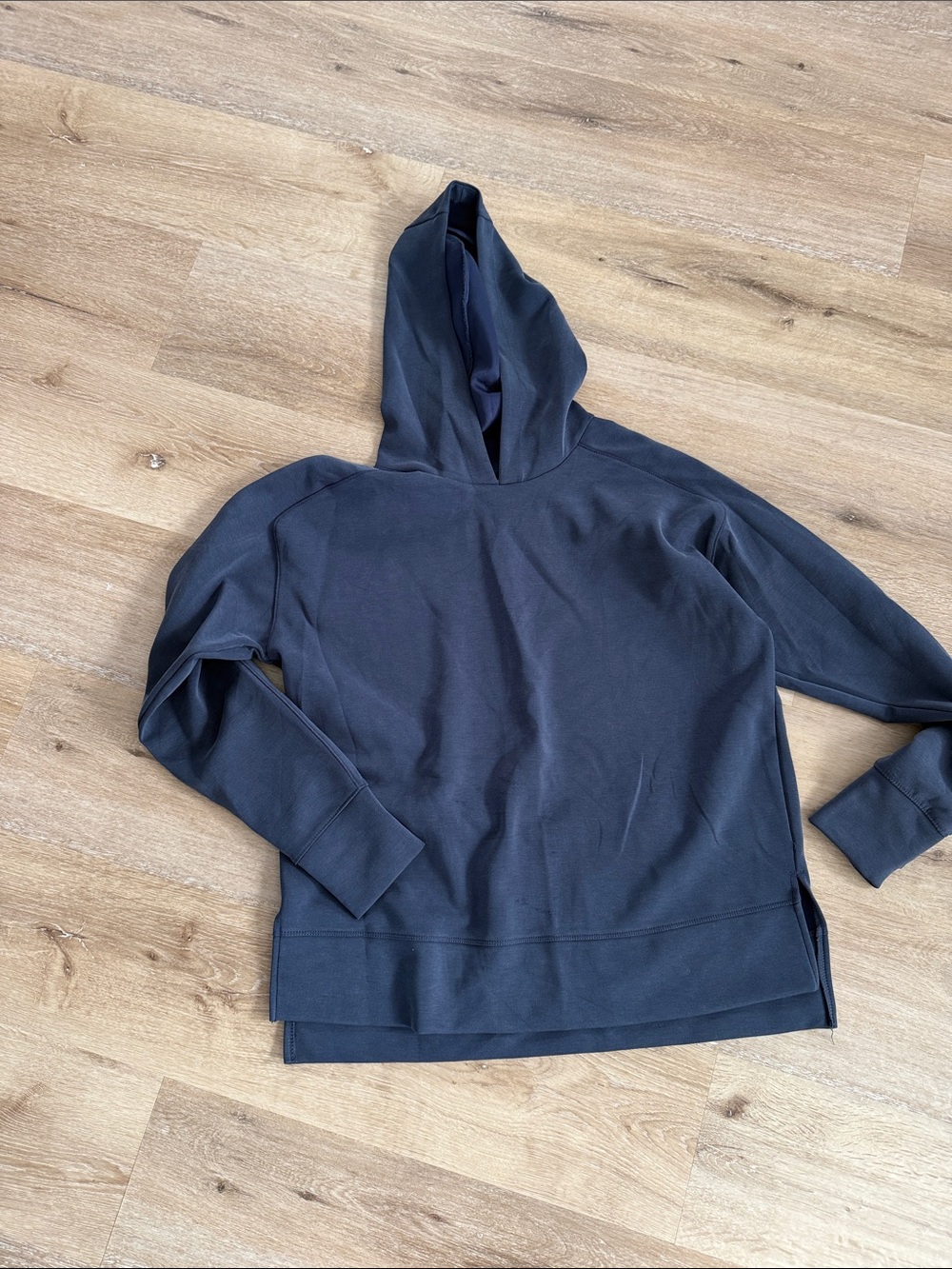 all in motion Women's Navy Hooded Pullover Sweatshirt